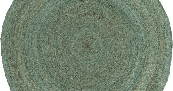 Surya Brice BIC7000 Mint Dark Brown Area Rug 5 ft. Round