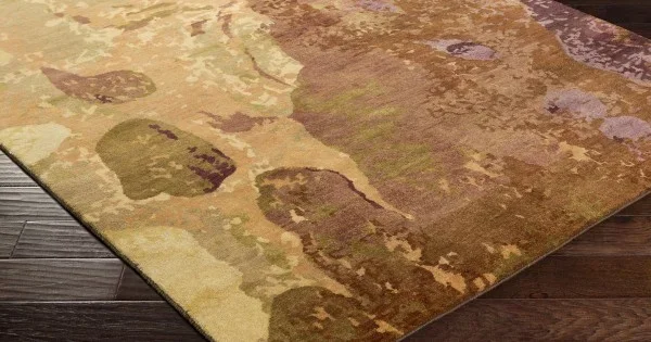 Surya Brought To Light BOL4005 Mauve Butter Area Rug 2 ft. X 3 ft. Rectangle