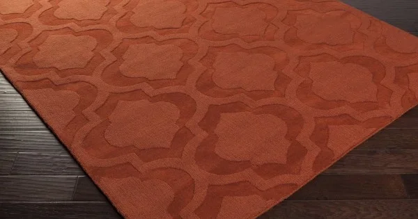 Surya Central Park AWHP4015 Brick Area Rug 7 ft. 9 in. Round