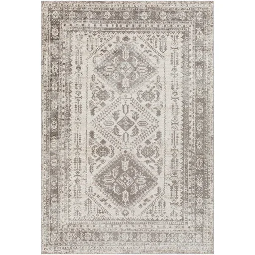 Surya Lavadora LVR-2301 Dark Brown Traditional Machine Woven Rug