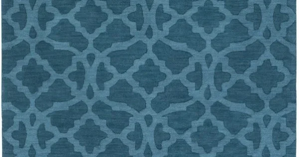 Surya Metro AWMP4029 Teal Area Rug 2 ft. 3 in. X 12 ft. Runner