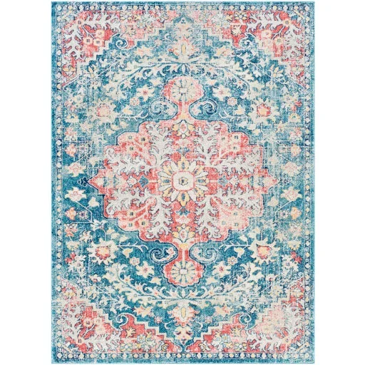 Surya Murat MUT-2322 Dark Blue Traditional Machine Woven Rug