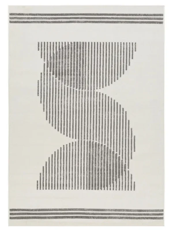 Surya Pisa PSS-2363 Light Gray Modern Machine Woven Rug