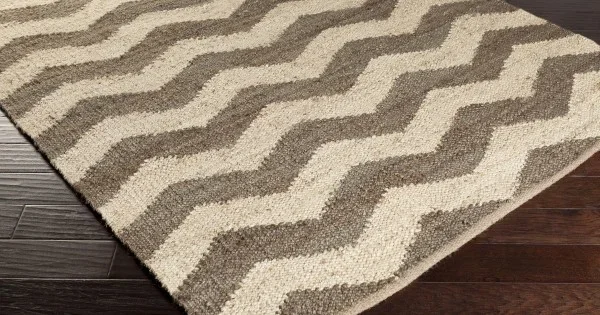 Surya Sadie AWAR5017 Butter Dark Brown Area Rug 3 ft. X 5 ft. Rectangle