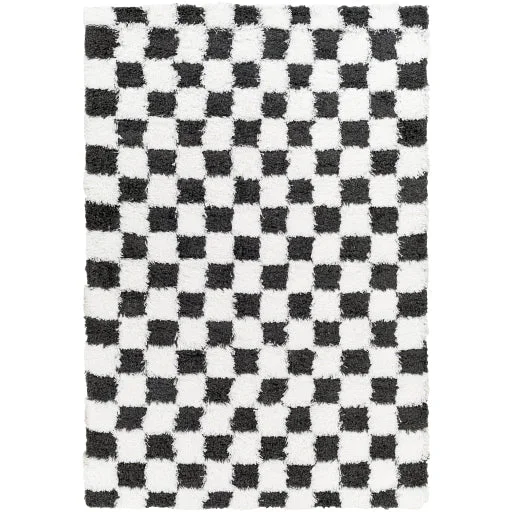 Surya Urban Shag USG-2330 White Modern Machine Woven Rug