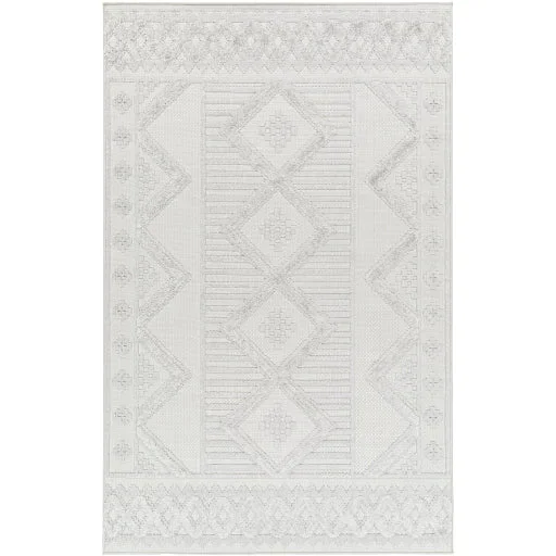 Surya West Palm WPM-2300 Gray Modern Machine Woven Rug