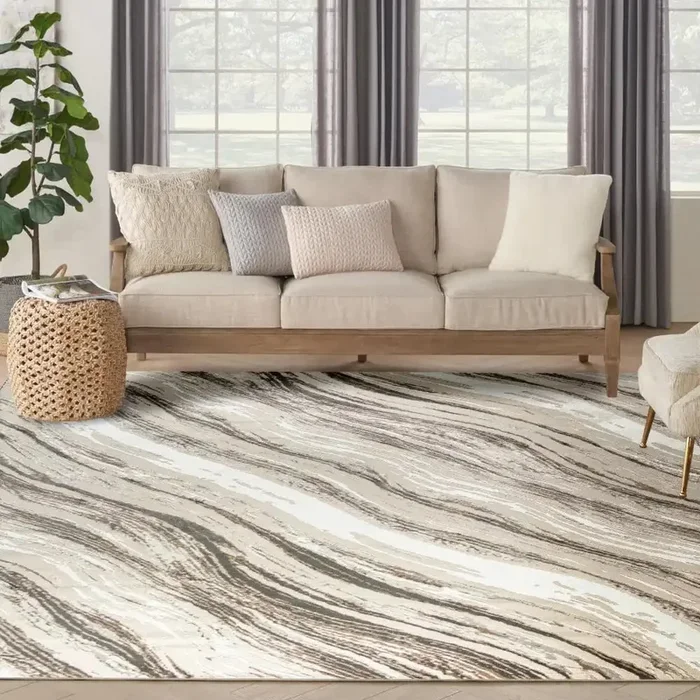 Sustainable Trends SUT05 Beige Grey Rug