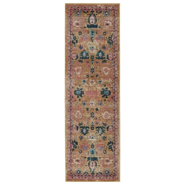 Swoon SWO17 Gold/Pink Rug