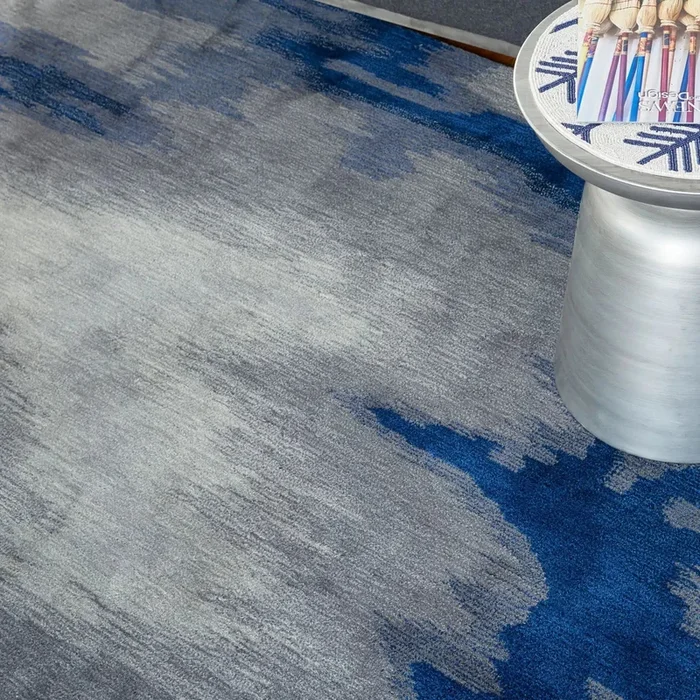 Symmetry SMM10 Grey Blue Rug