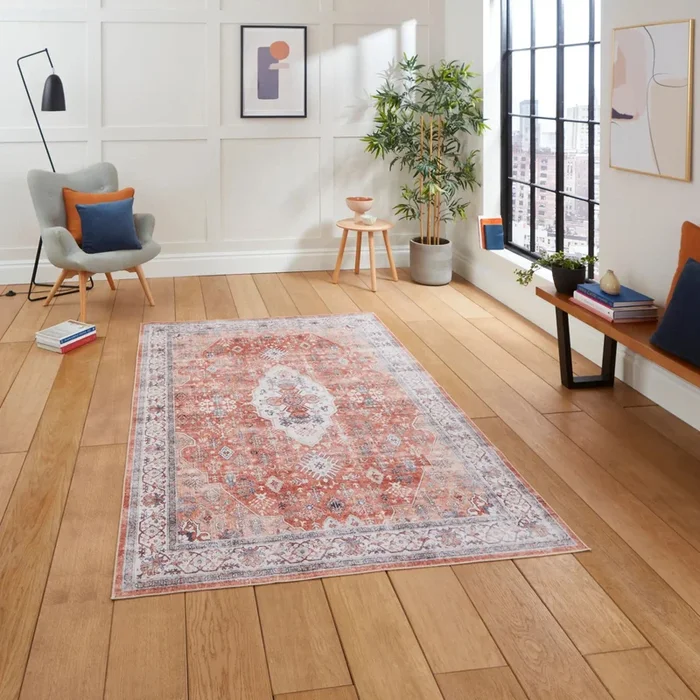 Tabriz Washable H1156 Terra Rug