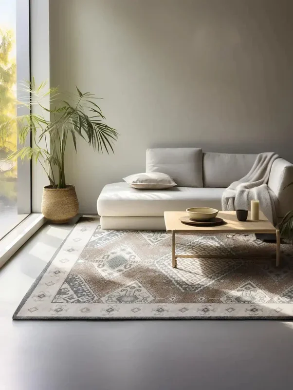 Terrain 106003 Brown Cream Rug