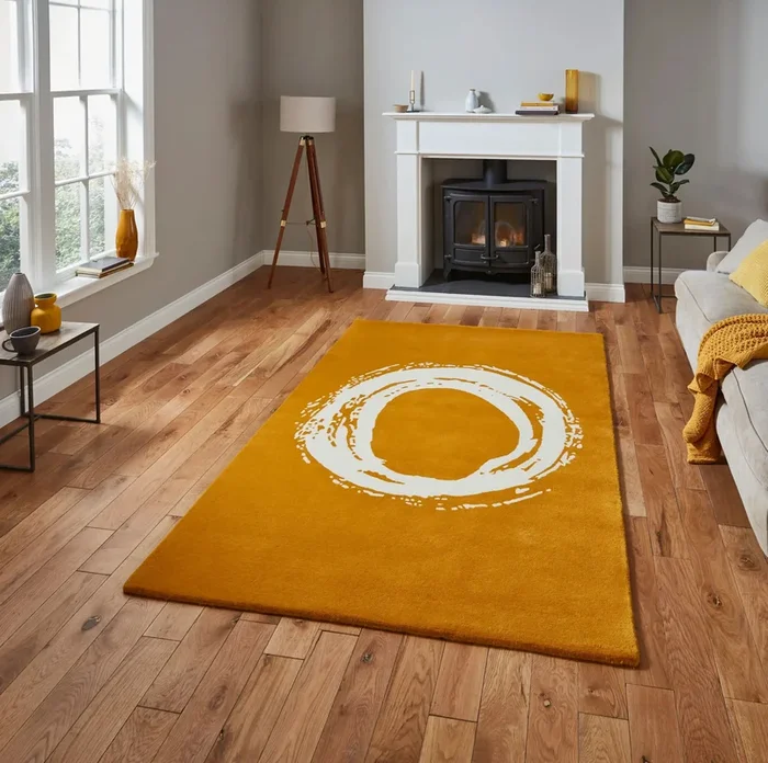 Think Elements EL1095 Ochre Rug