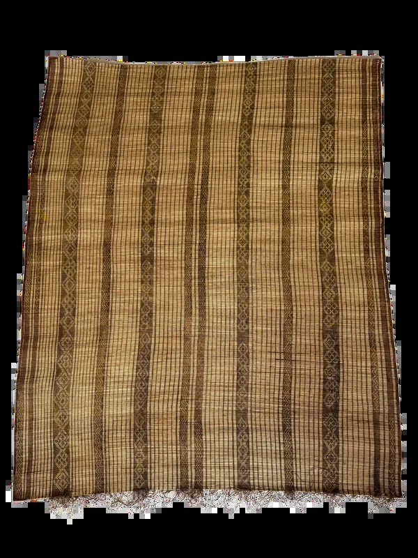 Tichitt Tuareg Mat – Multi-Striped Diamond