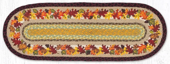 TR-395 Autumn Oval Table Runner