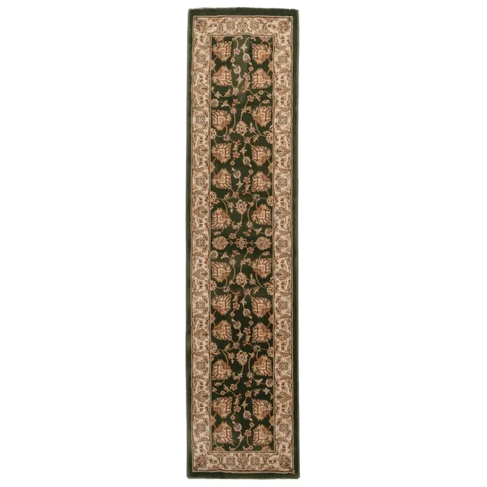 Traditional Green Runner Rug – Koa