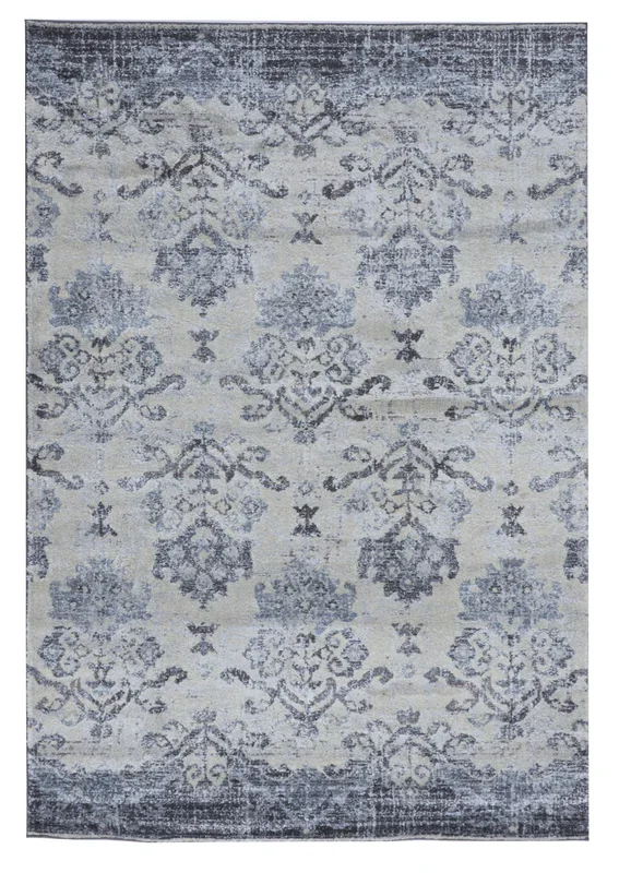 Transitional Machine Made GrayManmade Rug 5’3 x 7’7