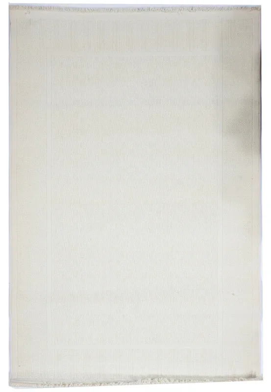 Transitional Woven Beige Wool Rug 6′ x 9′