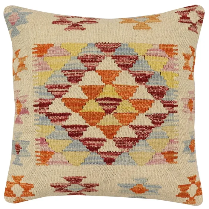 Tribal Arthur Turkish Hand-Woven Kilim Pillow