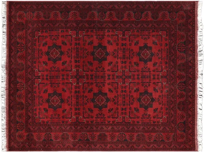 Tribal Biljik Khal Mohammadi Bridgett Wool Rug – 4’11” x 6’4”