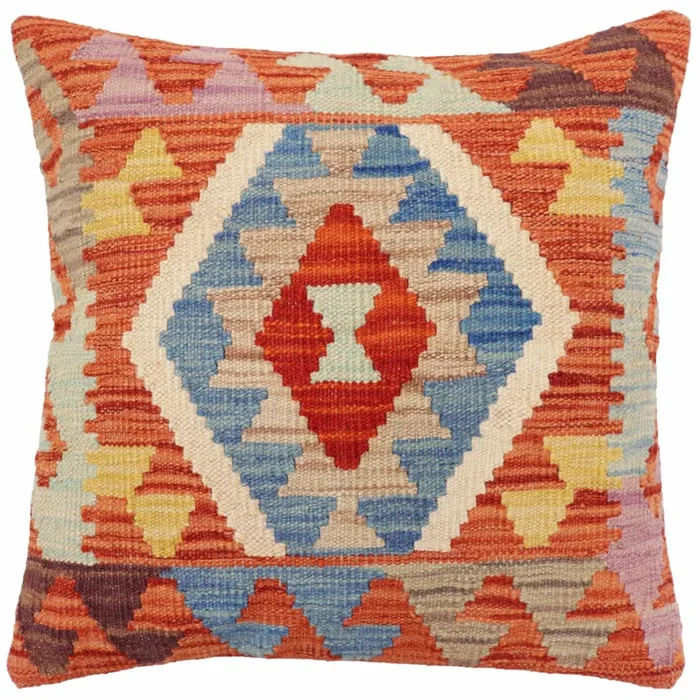 Tribal Hanson Turkish Hand-Woven Kilim Pillow