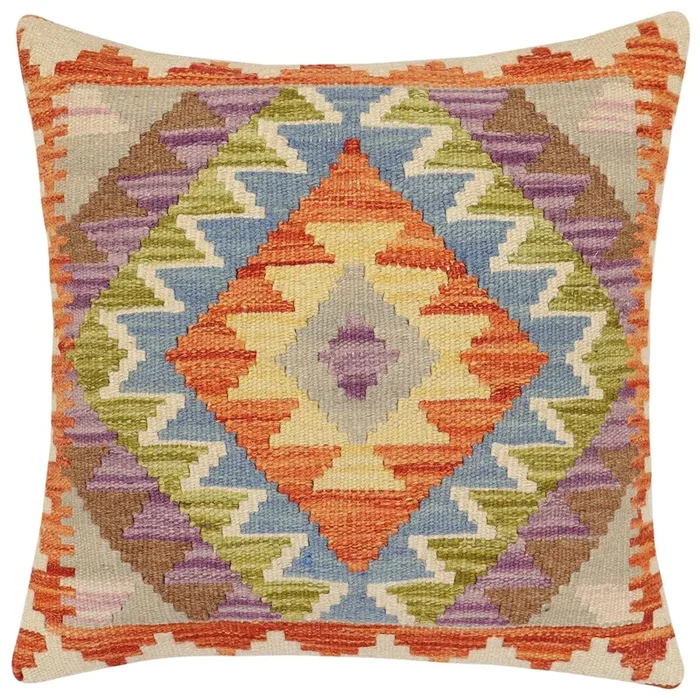 Tribal Harriet Turkish Hand-Woven Kilim Pillow