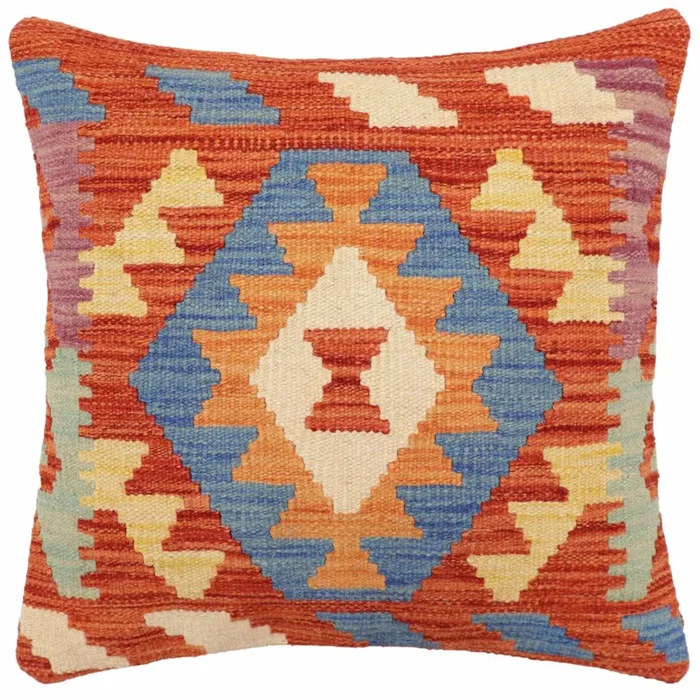 Tribal Liu Turkish Hand-Woven Kilim Pillow