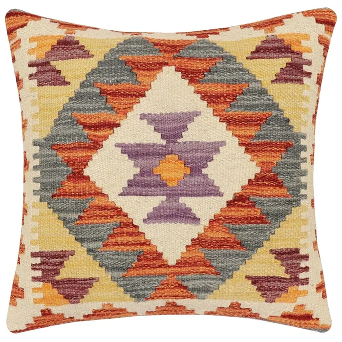 Tribal Lucretia Turkish Hand-Woven Kilim Pillow