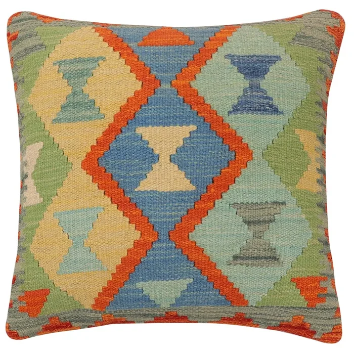 Tribal Macfarla Turkish Hand-Woven Kilim Pillow