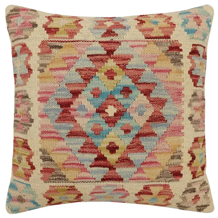 Tribal Renee Turkish Hand-Woven Kilim Pillow