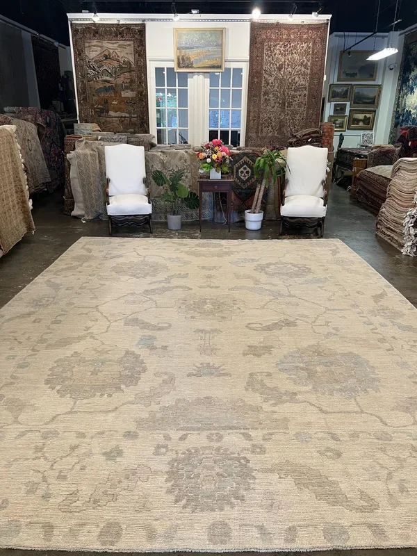 Turkish Oushak Rug – 11’7″ x 14’5″