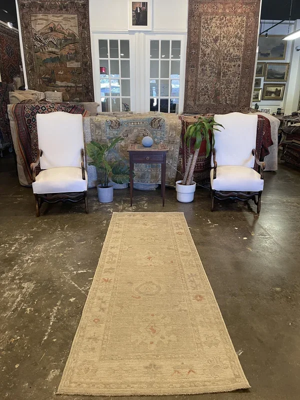 Turkish Oushak Rug – 2’11” x 7’11”