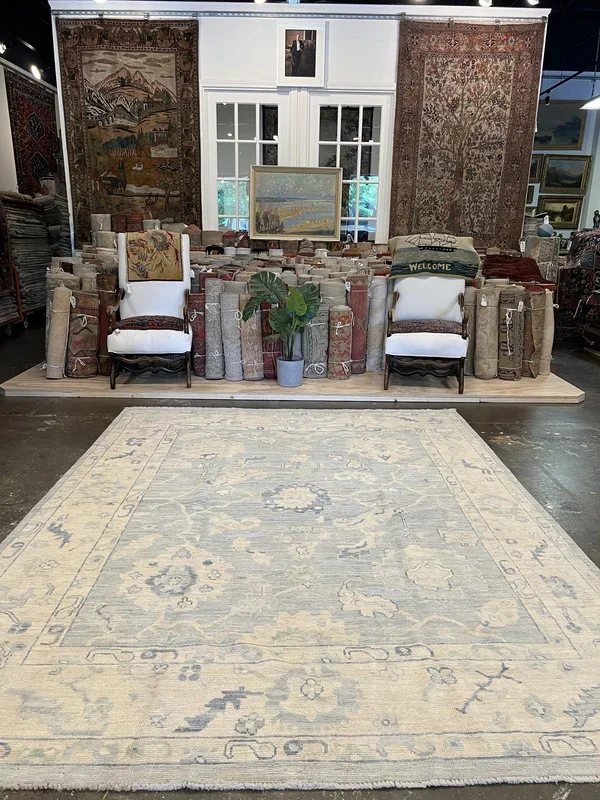 Turkish Oushak Rug – 7’10” x 9’10”