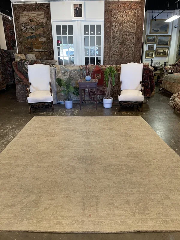 Turkish Oushak Rug – 8’3″ x 9’10”