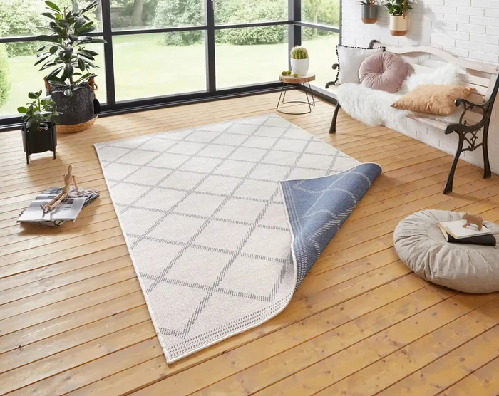 Twin Supreme 103759 Corsica Blue Cream Rug