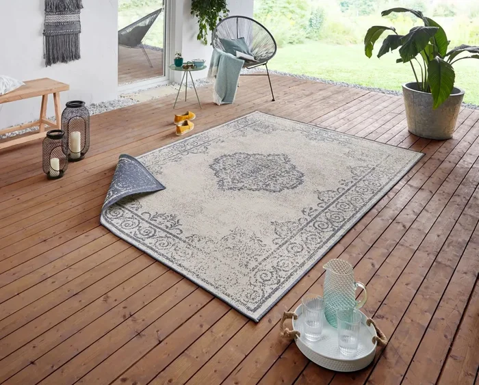 Twin Supreme 103871 Cebu Blue Cream Rug
