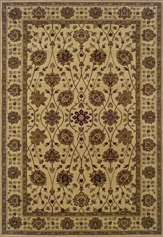 Tybee 733I Beige / Green Rug
