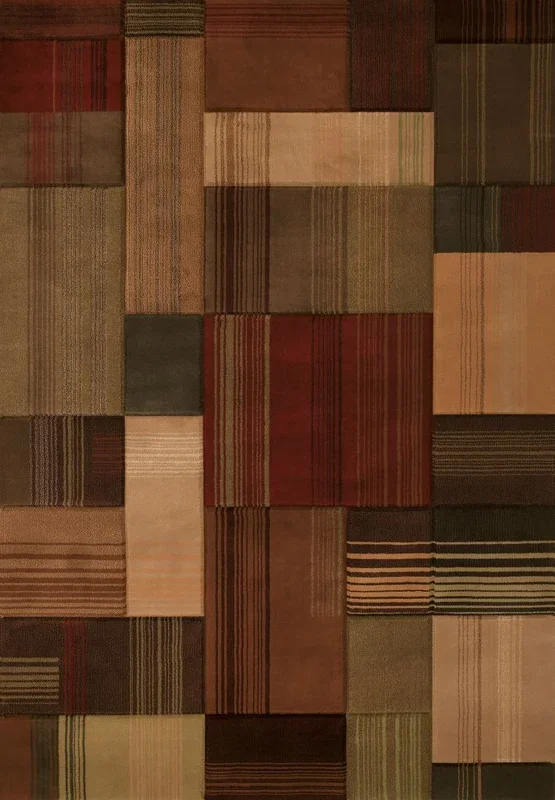 United Weavers Contours Toffee Modern/Contemporary Machine Made Rug