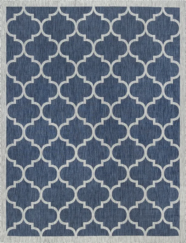 Veranda-VND24 Flat Weave Synthetic Blend Indoor/Outdoor Area Rug by Tayse Rugs