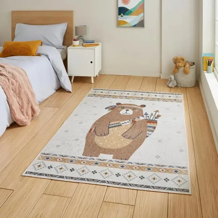 Vida washable Bear Rug