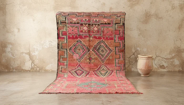 Vintage 1970s Boujaad Rug, 335 x 195 cm, V-174