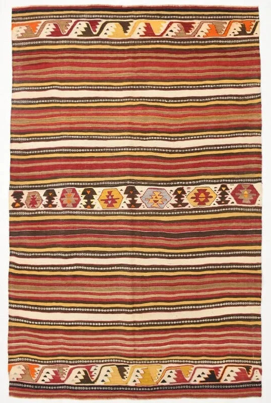 Vintage Kilim Anatolian 6’0″ x 9’1″ ft