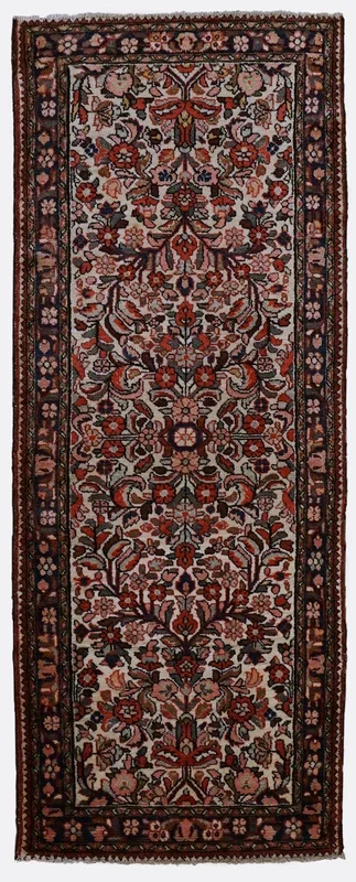 Vintage Persian Borchalo Rug – 2’6″ x 6’5″