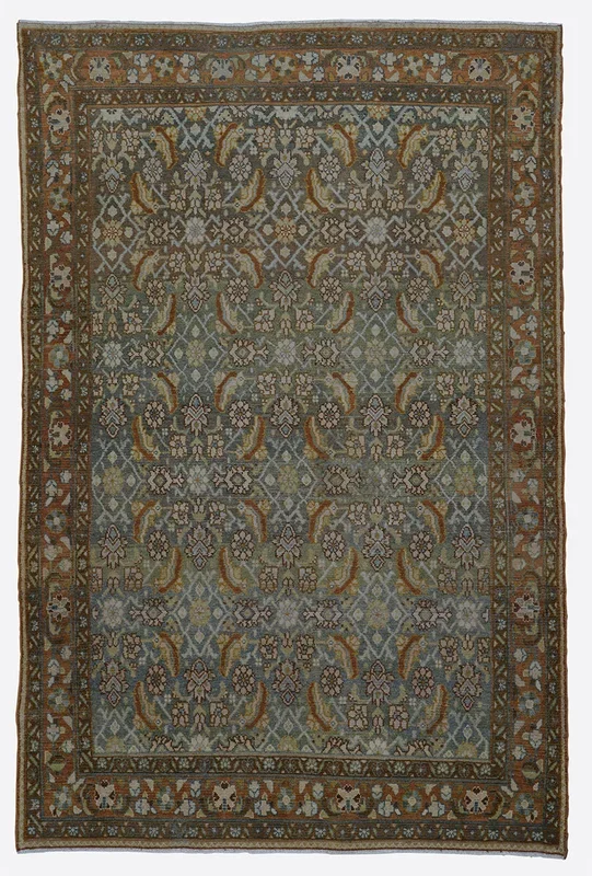 Vintage Persian Hamadan Rug – 4’5″ x 7′