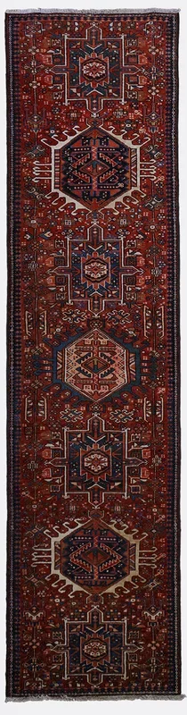 Vintage Persian Heriz Rug – 2’1″ x 12’4″