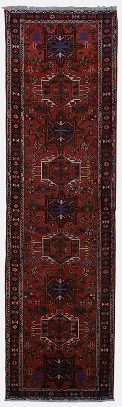 Vintage Persian Heriz Rug – 2’9″ x 10’3″