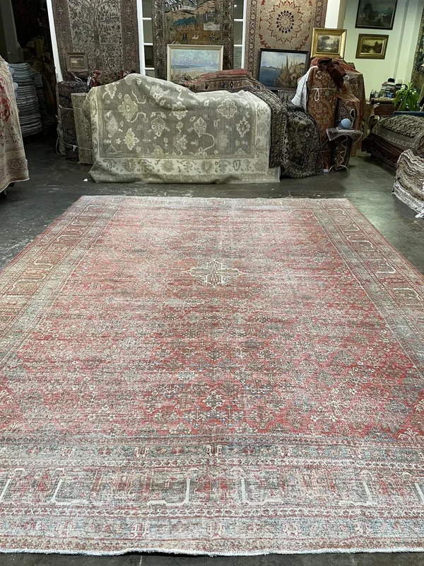 Vintage Persian Joshagan Rug – 10’7″ x 14′