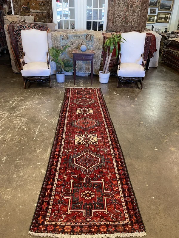Vintage Persian Karajeh Rug – 2’9″ x 10’10”