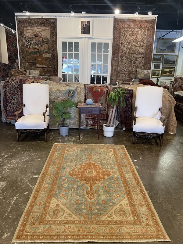 Vintage Persian Malayer Rug – 4’8″ x 7’5″