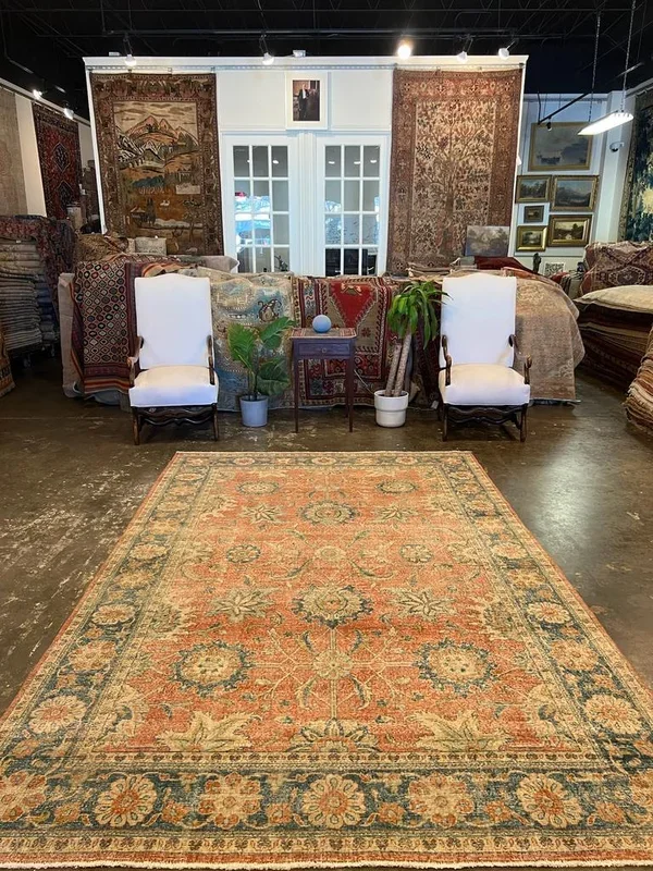 Vintage Persian Malayer Rug – 6’8″ x 10’3″