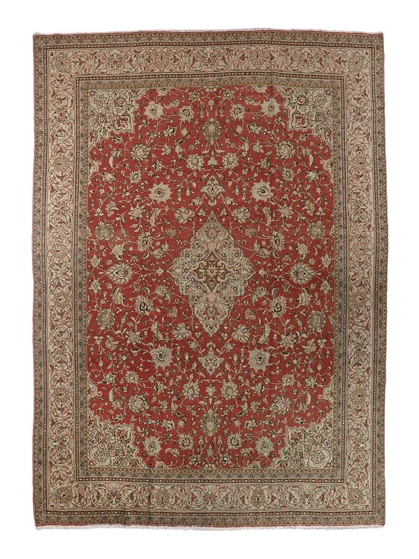 Vintage Persian Sarouk Rug – 8’8″ x 12’6″